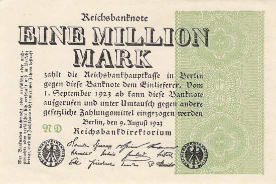 1 Million Mark 1923